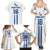 Custom El Salvador Football Family Matching Summer Maxi Dress and Hawaiian Shirt La Selecta Sporty Style - Wonder Print Shop
