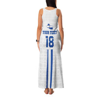 Custom El Salvador Football Family Matching Tank Maxi Dress and Hawaiian Shirt La Selecta Sporty Style - Wonder Print Shop