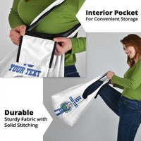 Custom El Salvador Football Grocery Bag La Selecta Sporty Style - Wonder Print Shop