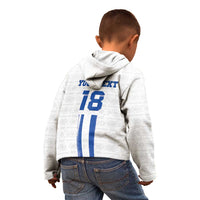 Custom El Salvador Football Kid Hoodie La Selecta Sporty Style - Wonder Print Shop