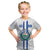 Custom El Salvador Football Kid T Shirt La Selecta Sporty Style - Wonder Print Shop