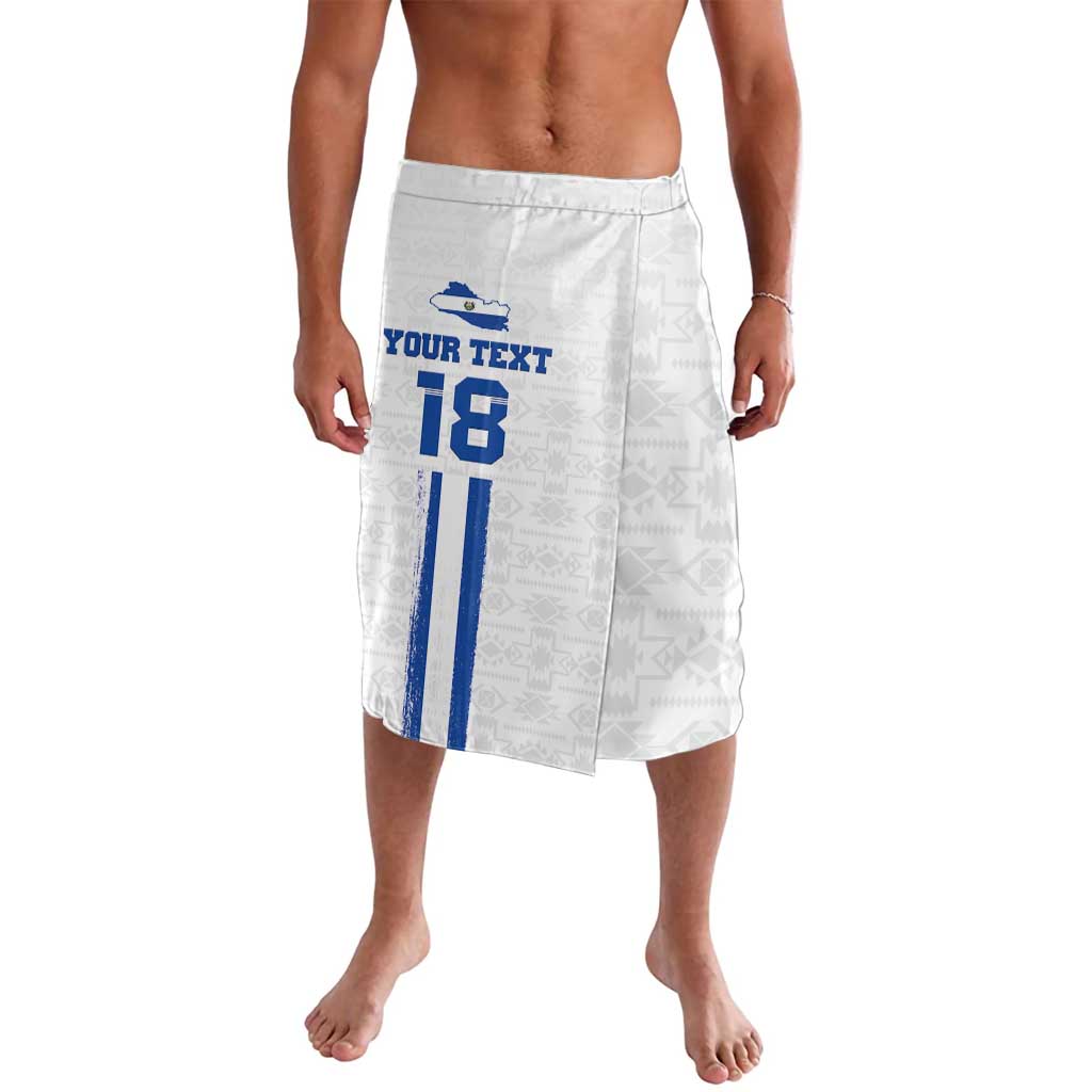 Custom El Salvador Football Lavalava La Selecta Sporty Style - Wonder Print Shop
