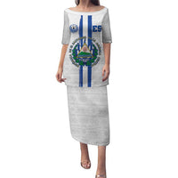 Custom El Salvador Football Puletasi La Selecta Sporty Style - Wonder Print Shop