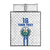 Custom El Salvador Football Quilt Bed Set La Selecta Sporty Style - Wonder Print Shop