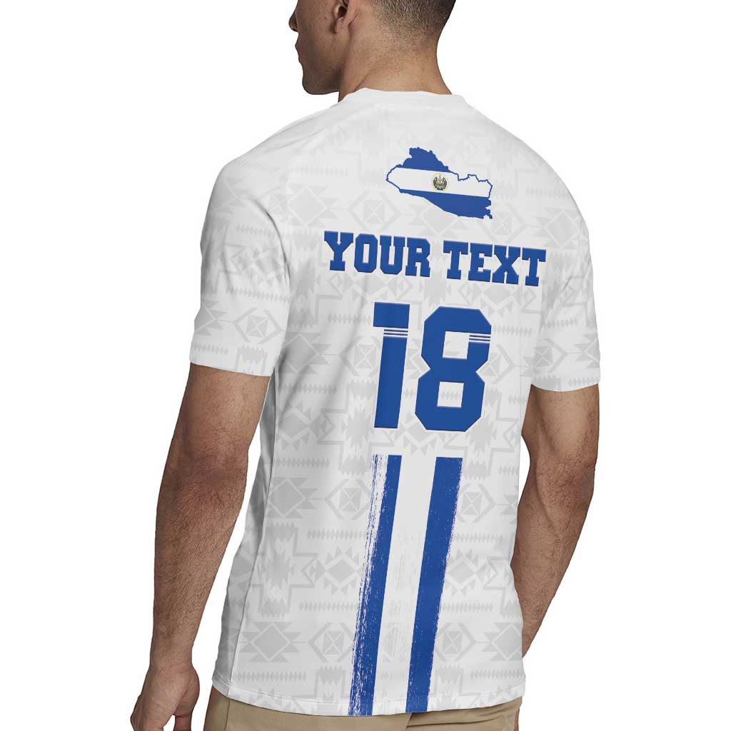 Custom El Salvador Football Rugby Jersey La Selecta Sporty Style - Wonder Print Shop