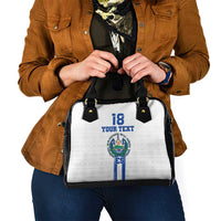 Custom El Salvador Football Shoulder Handbag La Selecta Sporty Style - Wonder Print Shop