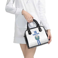 Custom El Salvador Football Shoulder Handbag La Selecta Sporty Style - Wonder Print Shop