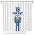Custom El Salvador Football Shower Curtain La Selecta Sporty Style - Wonder Print Shop