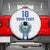 Custom El Salvador Football Spare Tire Cover La Selecta Sporty Style - Wonder Print Shop