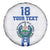 Custom El Salvador Football Spare Tire Cover La Selecta Sporty Style - Wonder Print Shop