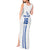 Custom El Salvador Football Tank Maxi Dress La Selecta Sporty Style - Wonder Print Shop