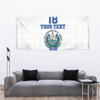 Custom El Salvador Football Tapestry La Selecta Sporty Style - Wonder Print Shop