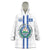 Custom El Salvador Football Wearable Blanket Hoodie La Selecta Sporty Style - Wonder Print Shop