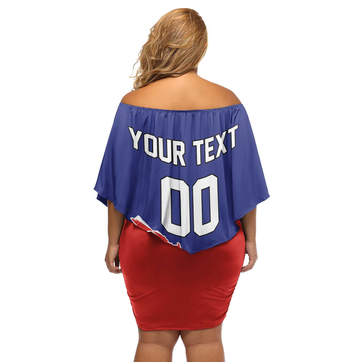 Custom Costa Rica Independence Day Off Shoulder Short Dress Turdus Grayi Bird With Coat Of Arms - Wonder Print Shop