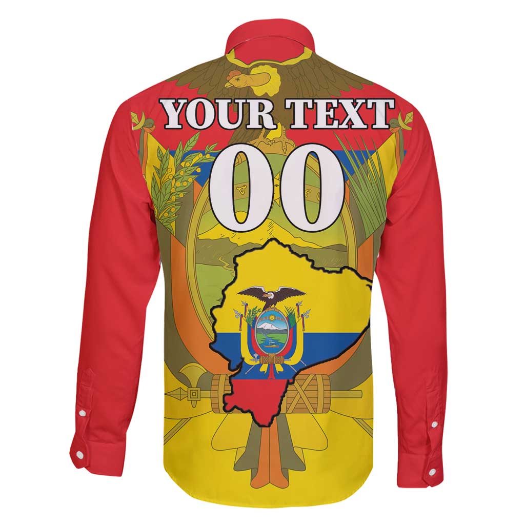 Custom Ecuador Independence Day 1809 Family Matching Long Sleeve Bodycon Dress and Hawaiian Shirt Monumento a la Independencia - Wonder Print Shop