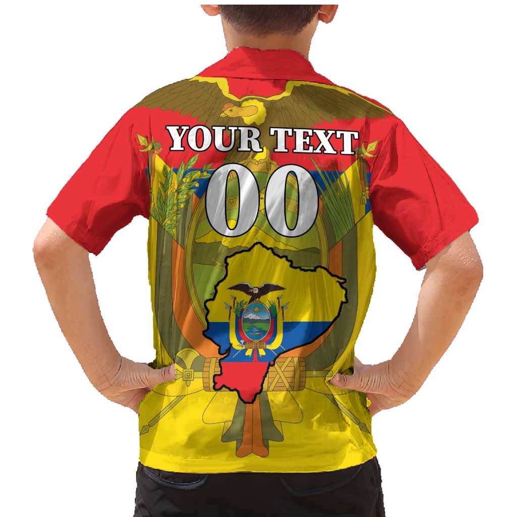 Custom Ecuador Independence Day 1809 Family Matching Mermaid Dress and Hawaiian Shirt Monumento a la Independencia - Wonder Print Shop