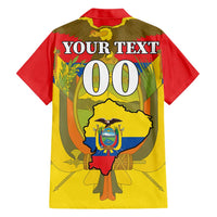 Custom Ecuador Independence Day 1809 Hawaiian Shirt Monumento a la Independencia - Wonder Print Shop