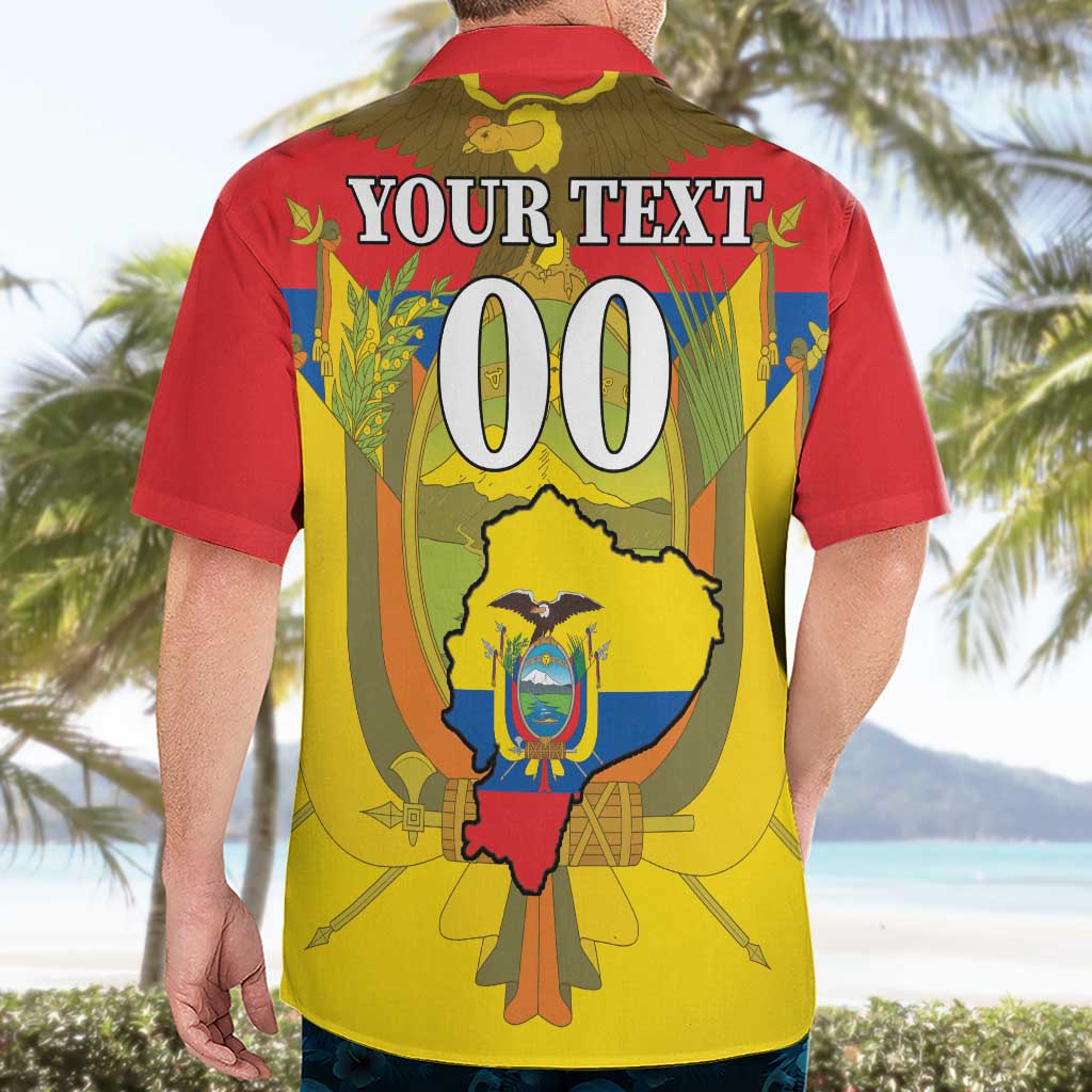 Custom Ecuador Independence Day 1809 Hawaiian Shirt Monumento a la Independencia - Wonder Print Shop