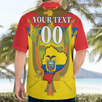 Custom Ecuador Independence Day 1809 Hawaiian Shirt Monumento a la Independencia - Wonder Print Shop
