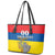 Custom Ecuador Independence Day 1809 Leather Tote Bag Monumento a la Independencia - Wonder Print Shop