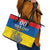 Custom Ecuador Independence Day 1809 Leather Tote Bag Monumento a la Independencia - Wonder Print Shop