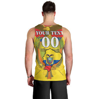 Custom Ecuador Independence Day 1809 Men Tank Top Monumento a la Independencia - Wonder Print Shop