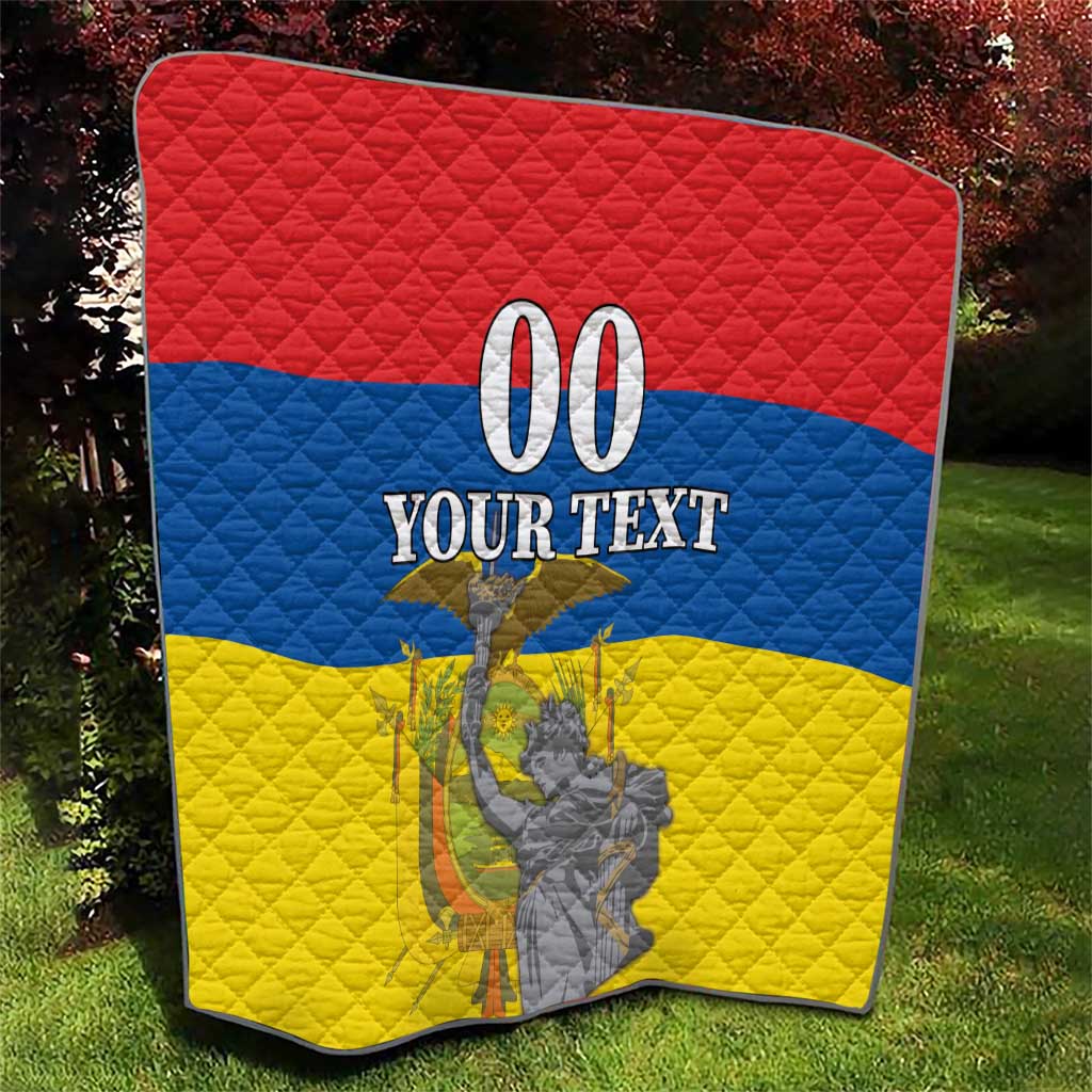Custom Ecuador Independence Day 1809 Quilt Monumento a la Independencia - Wonder Print Shop