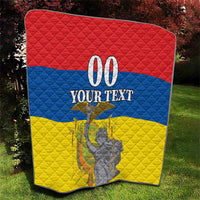 Custom Ecuador Independence Day 1809 Quilt Monumento a la Independencia - Wonder Print Shop