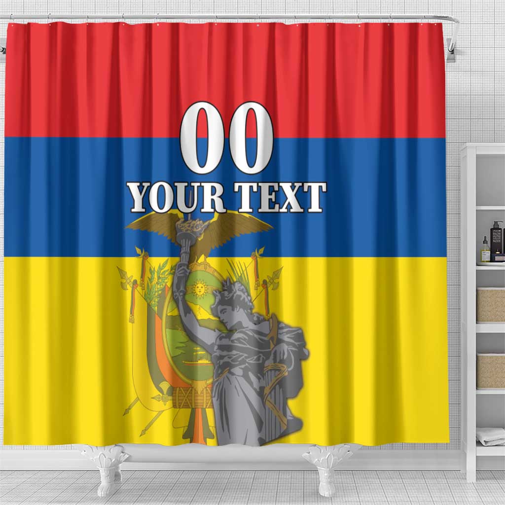 Custom Ecuador Independence Day 1809 Shower Curtain Monumento a la Independencia