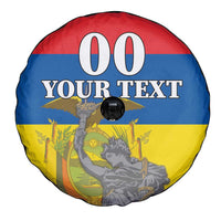 Custom Ecuador Independence Day 1809 Spare Tire Cover Monumento a la Independencia - Wonder Print Shop