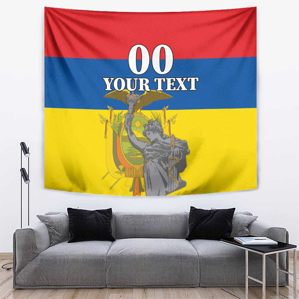 Custom Ecuador Independence Day 1809 Tapestry Monumento a la Independencia - Wonder Print Shop