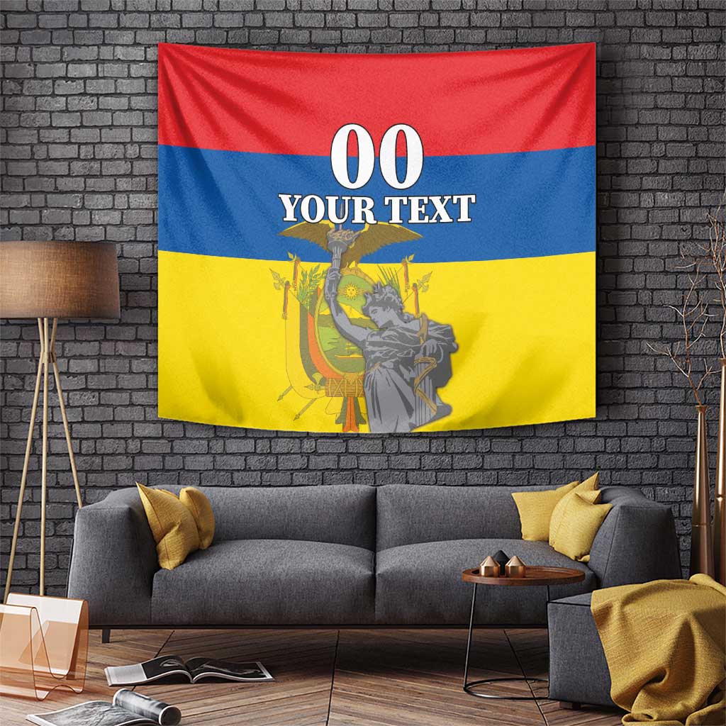 Custom Ecuador Independence Day 1809 Tapestry Monumento a la Independencia - Wonder Print Shop