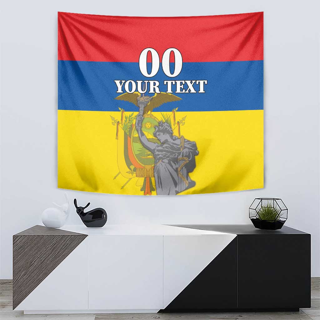 Custom Ecuador Independence Day 1809 Tapestry Monumento a la Independencia - Wonder Print Shop