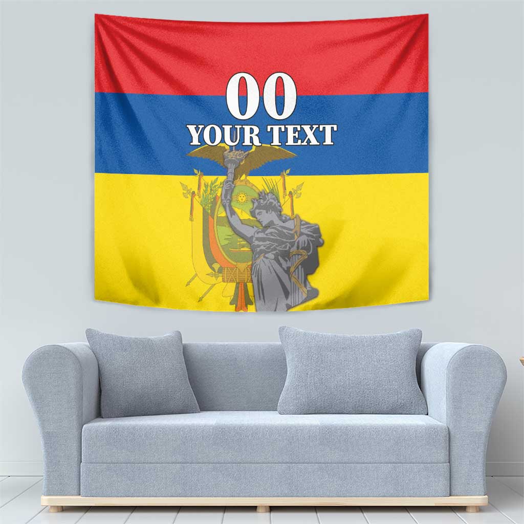 Custom Ecuador Independence Day 1809 Tapestry Monumento a la Independencia - Wonder Print Shop