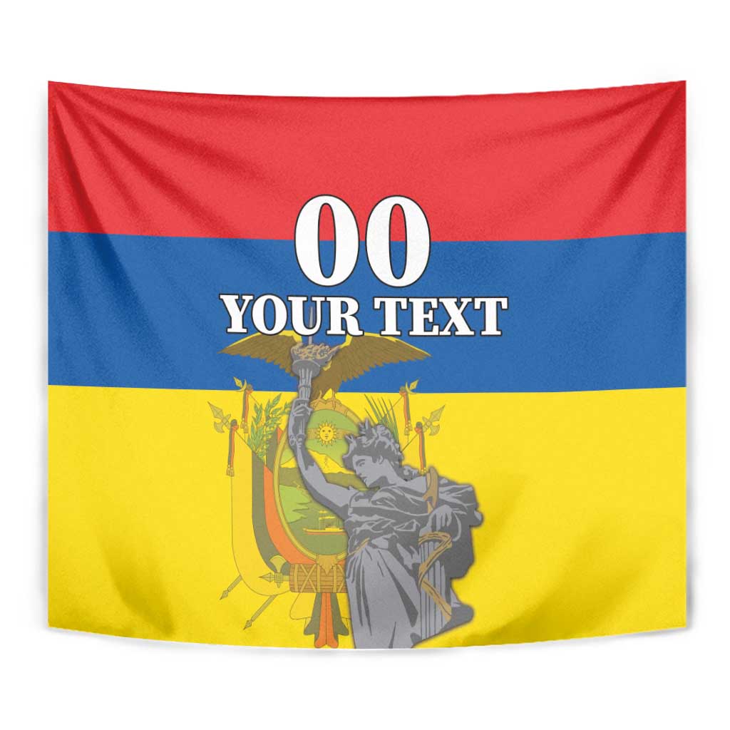 Custom Ecuador Independence Day 1809 Tapestry Monumento a la Independencia - Wonder Print Shop