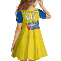 Custom Ecuador Independence Day Family Matching Off Shoulder Maxi Dress and Hawaiian Shirt Andean Condor With Coat Of Arms - Wonder Print Shop