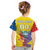 Custom Ecuador Independence Day Kid T Shirt Andean Condor With Coat Of Arms - Wonder Print Shop
