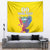 Custom Ecuador Independence Day Tapestry Andean Condor With Coat Of Arms - Wonder Print Shop