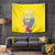 Custom Ecuador Independence Day Tapestry Andean Condor With Coat Of Arms - Wonder Print Shop