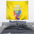 Custom Ecuador Independence Day Tapestry Andean Condor With Coat Of Arms - Wonder Print Shop