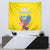 Custom Ecuador Independence Day Tapestry Andean Condor With Coat Of Arms - Wonder Print Shop