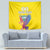 Custom Ecuador Independence Day Tapestry Andean Condor With Coat Of Arms - Wonder Print Shop