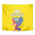 Custom Ecuador Independence Day Tapestry Andean Condor With Coat Of Arms - Wonder Print Shop