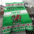 Personalized Wales Christmas Dragon Bedding Set Nadolig Llawen Green Version - Wonder Print Shop