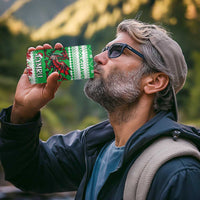 Personalized Wales Christmas Dragon 4 in 1 Can Cooler Tumbler Nadolig Llawen Green Version - Wonder Print Shop