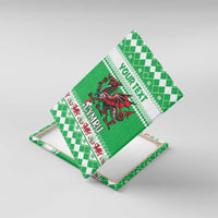 Personalized Wales Christmas Dragon Canvas Wall Art Nadolig Llawen Green Version - Wonder Print Shop