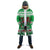 Personalized Wales Christmas Dragon Cloak Nadolig Llawen Green Version - Wonder Print Shop