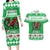 Personalized Wales Christmas Dragon Couples Matching Long Sleeve Bodycon Dress and Hawaiian Shirt Nadolig Llawen Green Version - Wonder Print Shop