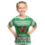 Personalized Wales Christmas Dragon Kid T Shirt Nadolig Llawen Green Version - Wonder Print Shop