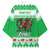 Personalized Wales Christmas Dragon Kimono Nadolig Llawen Green Version - Wonder Print Shop